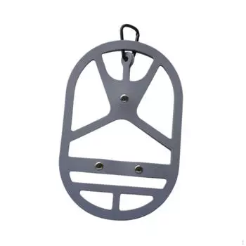 Зажим для обуви на рюкзаке для держателя обуви водонепроницаемый силиконовый чехол для занятий спортом Grey_M