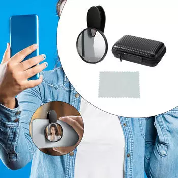 Зажим для отражения зеркала смартфона, зажим, регулируемый, отражатель для селфи для путешествий