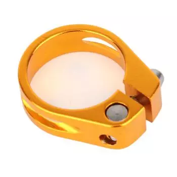 Зажим для подседельного штыря велосипеда, быстросъемный, сверхлегкий, алюминиевый сплав, 34,9 мм, устойчивый к ржавчине, подседельный штырь велосипеда красный