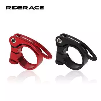 Зажим для подседельного штыря велосипеда, быстросъемный, алюминиевый сплав, 28,6/31,8/34,9 мм, прочный, фиксированная передача, крепление для подседельного штыря велосипеда, аксессуары для велоспорта