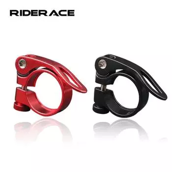 Зажим для подседельной трубы велосипеда, быстросъемный, алюминиевый сплав, зажим для подседельного штыря горного шоссейного велосипеда для 28,6/31,8/34,9 мм, аксессуары для велоспорта