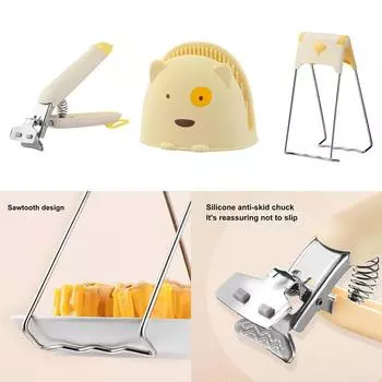 Зажим для посуды, предотвращающий ожоги, захват для пароварки, силиконовые перчатки, противень для микроволновой печи, нескользящий зажим для сковороды, кухонные принадлежности