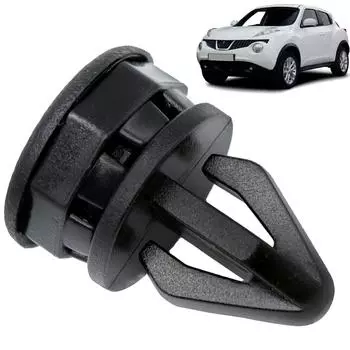 Зажим для посылки для Nissan Juke F15 Infiniti ESQ, 1 шт. (Ранний тип) Задняя вешалка с пластиковой кнопкой, заклепками для багажа, крепежными кронштейнами 1PC