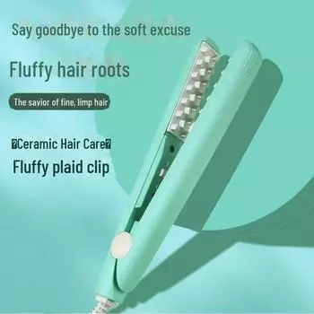 Зажим для придания объема корням волос для пушистой завивки и химической завивки розовый