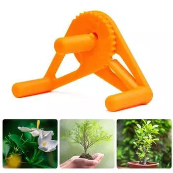 Зажим для растений Ветви растений Зажим для изгиба стебля Регулируемый компактный размер Портативный универсальный зелёный