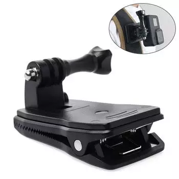 Зажим для ремня на 360 градусов, вращающийся зажим для ремня, зажим для рюкзака, зажим, подходит для GoPro Hero 9 8 7