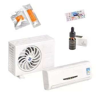 Зажим для розетки кондиционера Зажим на солнечной батарее для выпускного отверстия салона автомобиля серебряный