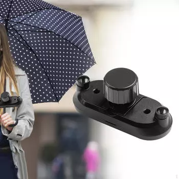 Зажим для рук на спине для легкого держателя для путешествий на открытом воздухе чёрный