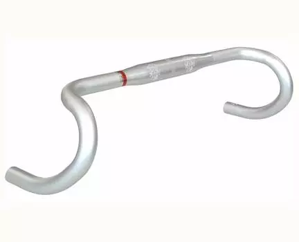 Зажим для руля Nitto M137 SSB, диаметр ручки 31,8 мм, серебристый/500 мм серебряный