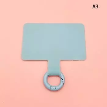 Зажим для шнурка для мобильного телефона, фиксированная металлическая застежка, подвеска для телефона, устойчивая к потере, прочная универсальная застежка, фиксированная карта розовый