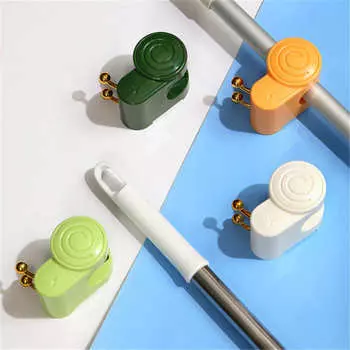 Зажим для швабры-улитки, не требующий сверления, многофункциональный крючок для хранения швабры для домашнего использования в ванных комнатах и крючки для метел. 4