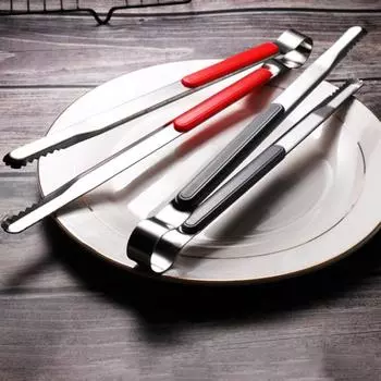 Зажим для шведского стола, стабильный зажим, устойчивость к коррозии, пищевой зажим, работа одной рукой, щипцы для барбекю, щипцы для барбекю, кухонные гаджеты темно-синий