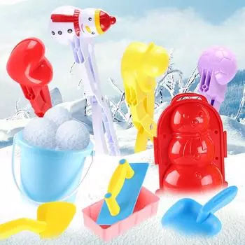 Зажим для снежка Игрушка Лопата для снега Зажим для снега Шпилька для снега Детский уличный маленький желтый зажим для снежка Утка