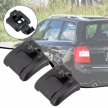 Зажим для солнцезащитного крюка, крючок для задней шторы, зажим для задней шторы для A4 2005-2008, 2 шт., пластиковый сменный крючок для задней шторы двери CHINA