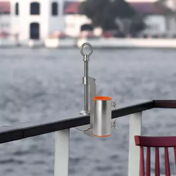 Зажим для солнцезащитного зонта, кронштейн, держатель, подставка для наружного патио, забора, газона Diameter 26mm