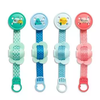 Зажим для соски Swabinex и защитный чехол, корейские детские товары blue