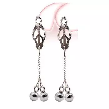 Зажим для сосков с большой головкой, подвеска-бабочка, секс-игрушки для женщин, товары для взрослых, металлические альтернативные секс-инструменты A Style Single Bead1Yes