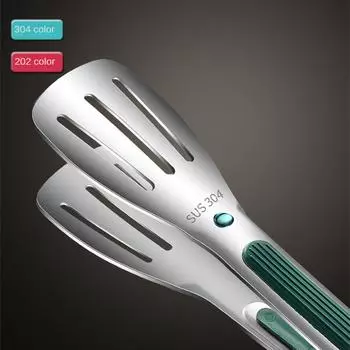 Зажим для стейка из нержавеющей стали, лопаточка для блинов, зажим для барбекю, зажим для барбекю, щипцы для барбекю, лопаточка для жарки рыбы, зажим для хлеба, бытовой кухонный инструмент