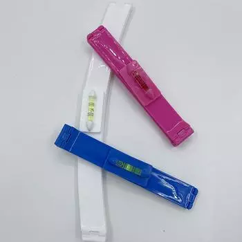 Зажим для стрижки челки своими руками, руководство по укладке волос, линейка, инструмент для домашнего использования, синий