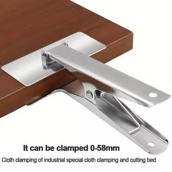Зажим для ткани для шитья, постельного белья, подвижный, регулируемый, ручной, широкий, для швейного инструмента для резки выкройки