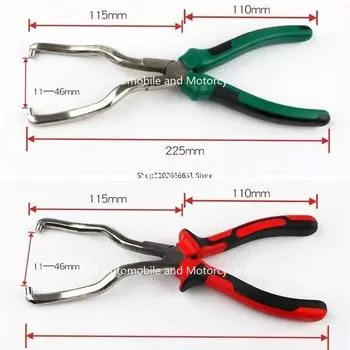 Зажим для топливопровода, плоскогубцы, инструмент для отсоединения, автомобильный хомут, плоскогубцы, автомобильный угловой зажим, плоскогубцы, инструмент для удаления пачки трубок