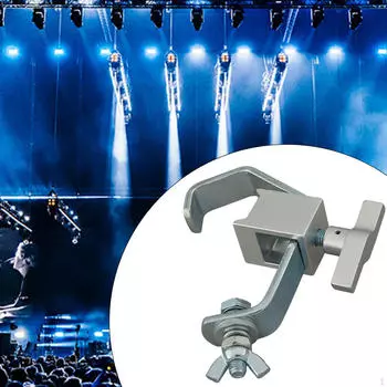 Зажим для трубки освещения, зажим для легкого крючка, прочный, для сцены C для клуба