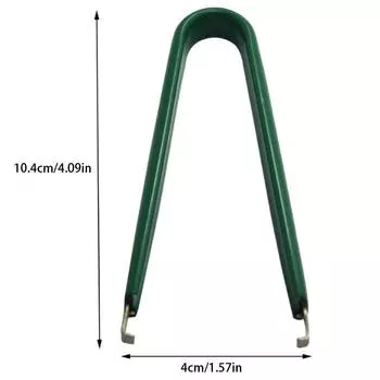 Зажим для удаления микросхем U-образный съемник колпачков клавиш переключателя Инструмент для снятия колпачков клавиш Замена комплекта для технического обслуживания механической клавиатуры ПК белый