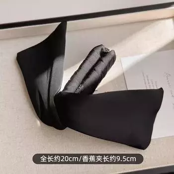 Зажим для ушей кролика женского пола, зажим-банан, высокочувствительный, легкий, роскошный, затылок, темперамент, вертикальный зажим, заколка для хвоста, головной убор