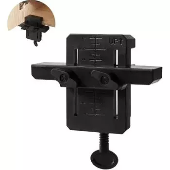 Зажим для установки рамы напольного шкафа, мини-опорный кронштейн из АБС-пластика, монтажное приспособление для дверцы бытового шкафа для скрытой установки двери