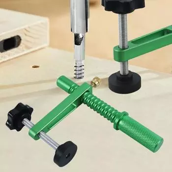 Зажим для верстака с быстрой фиксацией, регулируемый настольный быстродействующий зажим для верстака 19mm (2pcs) зелёный