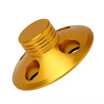 Зажим для веса пластинки из алюминиевого сплава 50 Гц 60 Гц Универсальный стабилизатор проигрывателя для виниловых пластинок LP