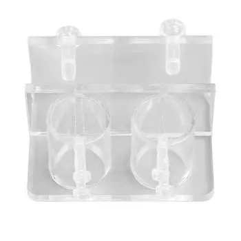 Зажим для водопроводной трубы для аквариума, профессиональный зажим для трубы из акрила с высокой пропускаемостью для аквариума