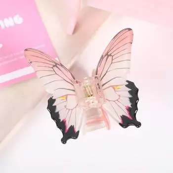 Зажим для волос «Бабочка-акула» 3D Разноцветный зажим-бабочка для волос Элегантные заколки для волос Незаменимый аксессуар для летнего отдыха Зажим-акула Аксессуары для волос