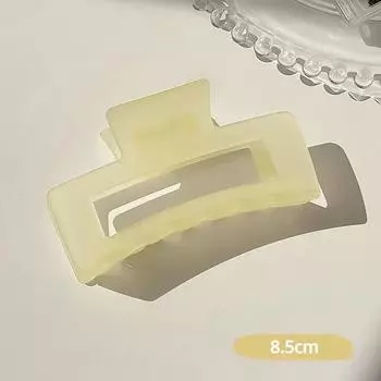 Зажим для волос для женщин и девочек, пластиковый прозрачный большой зажим для волос в форме краба, женские зажимы для выступлений, когти, аксессуары для волос для девочек