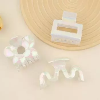 Зажим для волос для женщин и девочек, пластиковый большой зажим для волос, зажим для крабов, женские зажимы 6.2cm