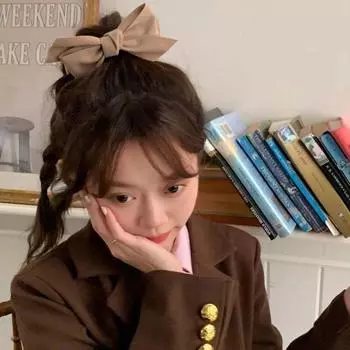 Зажим для волос с бантом, пружинный зажим, зимние заколки в корейском стиле, элегантная заколка для волос с бантом, вечерние
