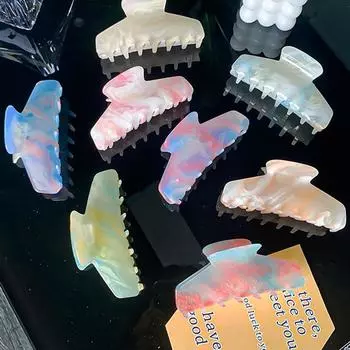 Зажим для волос с имитацией уксусной кислоты для модных женщин, простой в использовании за считанные секунды