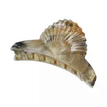 Зажим для волос Уксусная кислота Заколки Пляжный головной убор Ацетат Ракушка Волосы Коготь Вечеринка розы красного