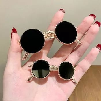 Зажим для волос женские аксессуары для волос корейский стиль заколка для волос солнцезащитные очки шпилька женские заколки 9cm золотой