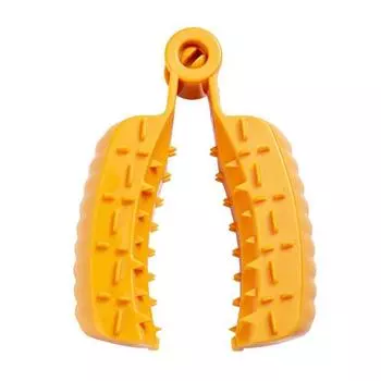 Зажим для защиты рук из АБС-пластика Прочная ручка Легко открывается Многофункциональный протектор розовый