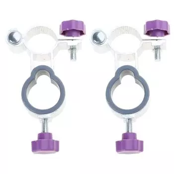 Зажим для зонта на рыболовное кресло Подставка-держатель для зонта на стуле Фиксированный зажим Крепление для зонта на рыболовное кресло Зажим для крепления зонта Рыболовные снасти фиолетовый