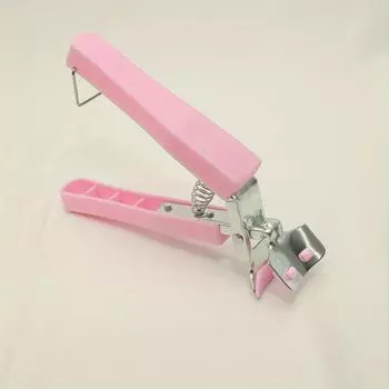 Зажим из нержавеющей стали, 1 шт., зажим для тарелки, кастрюли, сковороды, складной антиожоговый поднос-подъемник, держатель для кастрюли, кухонный инструмент A-1 розовый