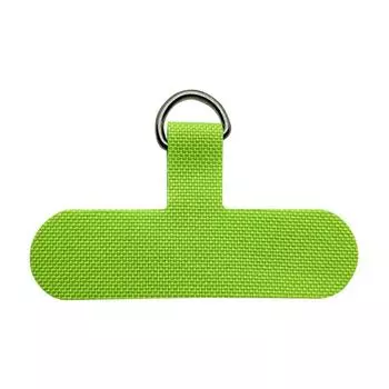 Зажим-прищепка Ткань для отверждения Деним Защита от потери Разделитель Шнурок для карточки Чехол для телефона с карточкой Шнурок на шею с зажимом трава зеленый