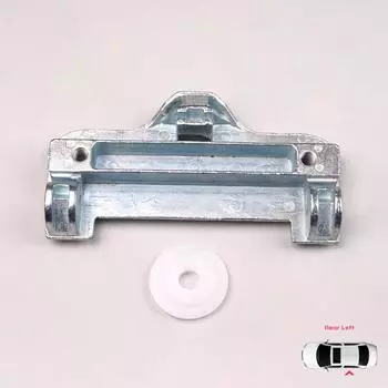 Зажим стеклоподъемника BWR8 задний; МЕТАЛЛ, Левая дверь для BMW E39