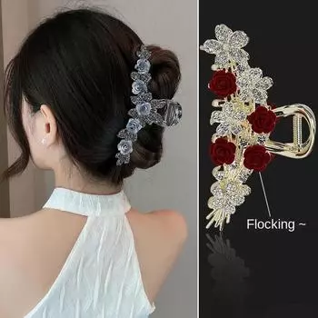 Зажим в виде акулы серии Rose военно-воздушные силы синий