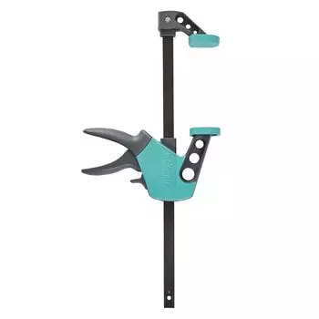 Зажим Wolfcraft одноручный 75-300 мм