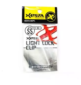 Зажим Xesta Light Lock, маленькая упаковка, размер SS — 4 фунта, 10 шт. в упаковке (3831)