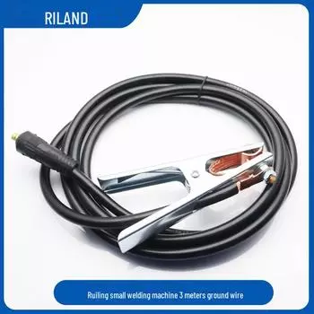 Зажим заземляющего провода для сварочного аппарата Ruiling 300A 500A 3 метра 10-25 2m complete set of ground wire clamps