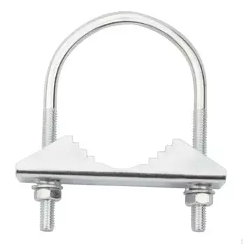 Зажимной кронштейн антенной мачты U-образные болты Деталь для монтажа на трубу Зажим для крепления держателя для