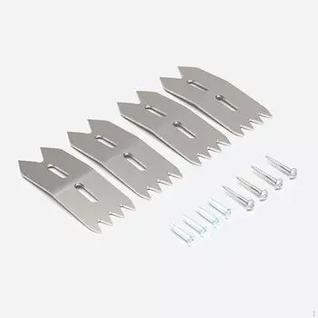 Зажимные захваты для выравнивания плит с 8-шурупным инструментом для крепления деревянных досок